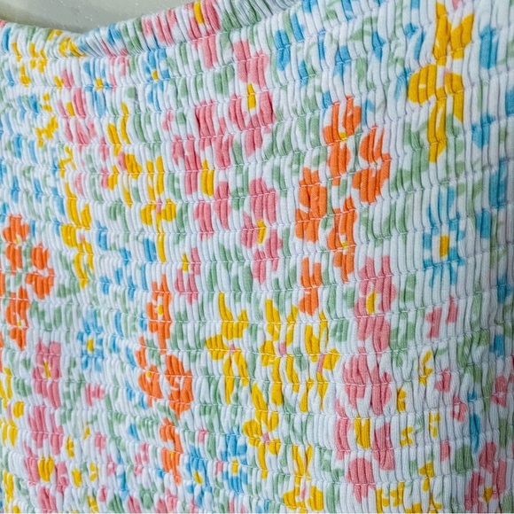 Posh Peanut | Zenni Sleeveless Smocked Jumpsuit, Like New, Large - Picture 5 of 9